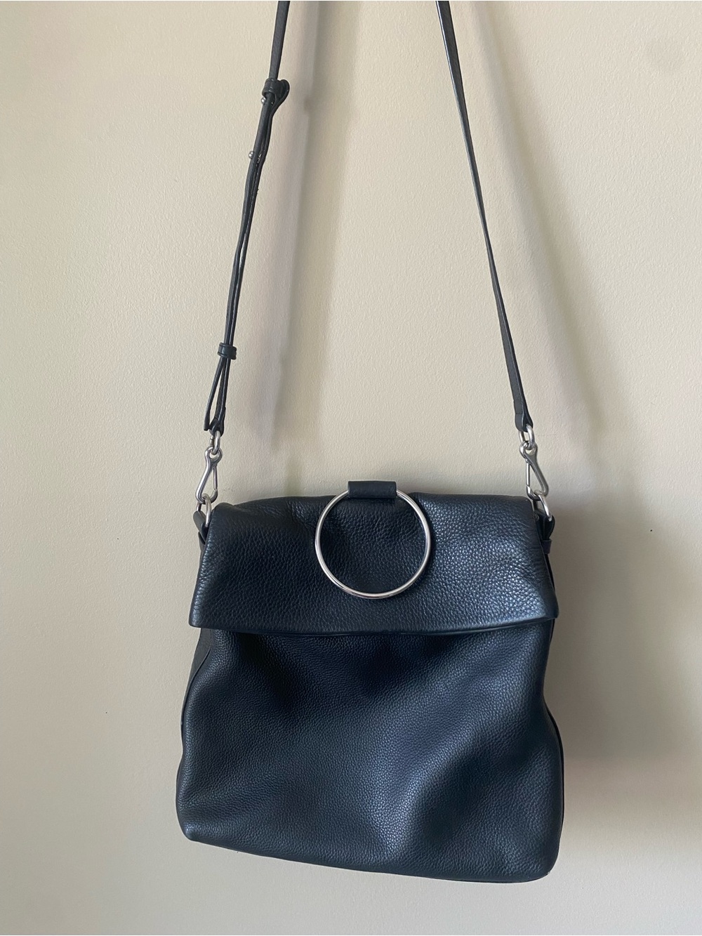 Vince Camuto leather convertible purse / backpack